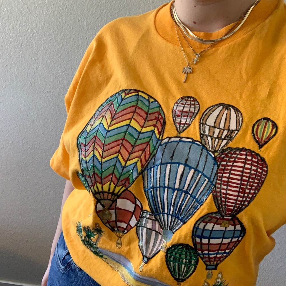 Vintage Hot Air Balloon Tee #6 - XXL